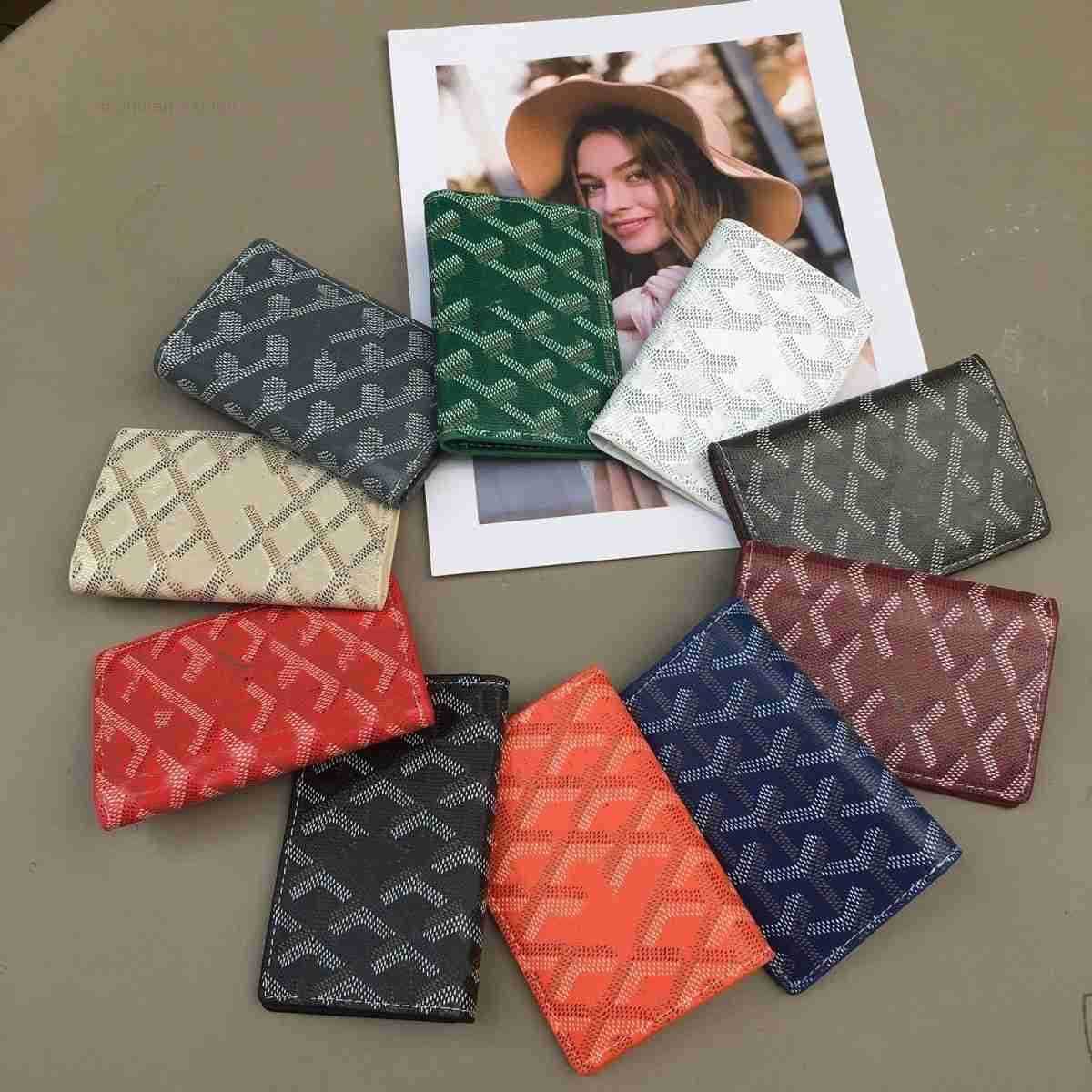 Evening Bags Wallets Genuine Leather Wallet for Women - Mini Card Holder Coin Purse Credit Card Case Passport Wallet