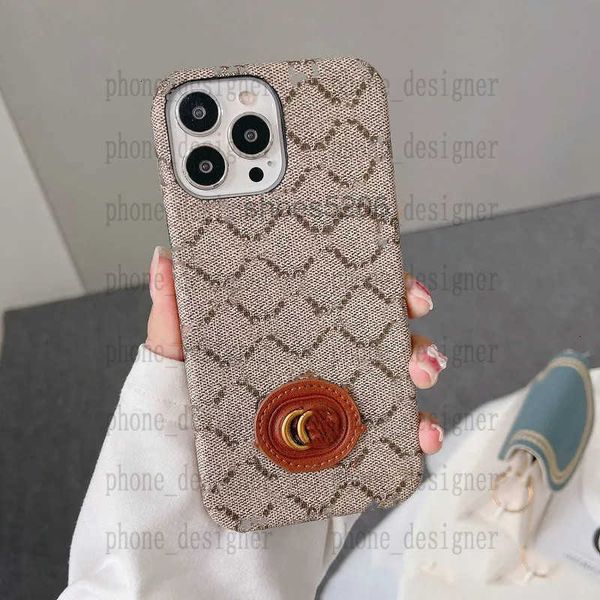 Cell Phone Cases designer Designer phone case Luxury iPhone Case with Card Holder 16 Pro Max 15 14 13 12 Leather Mobile Cover Stylish tide p