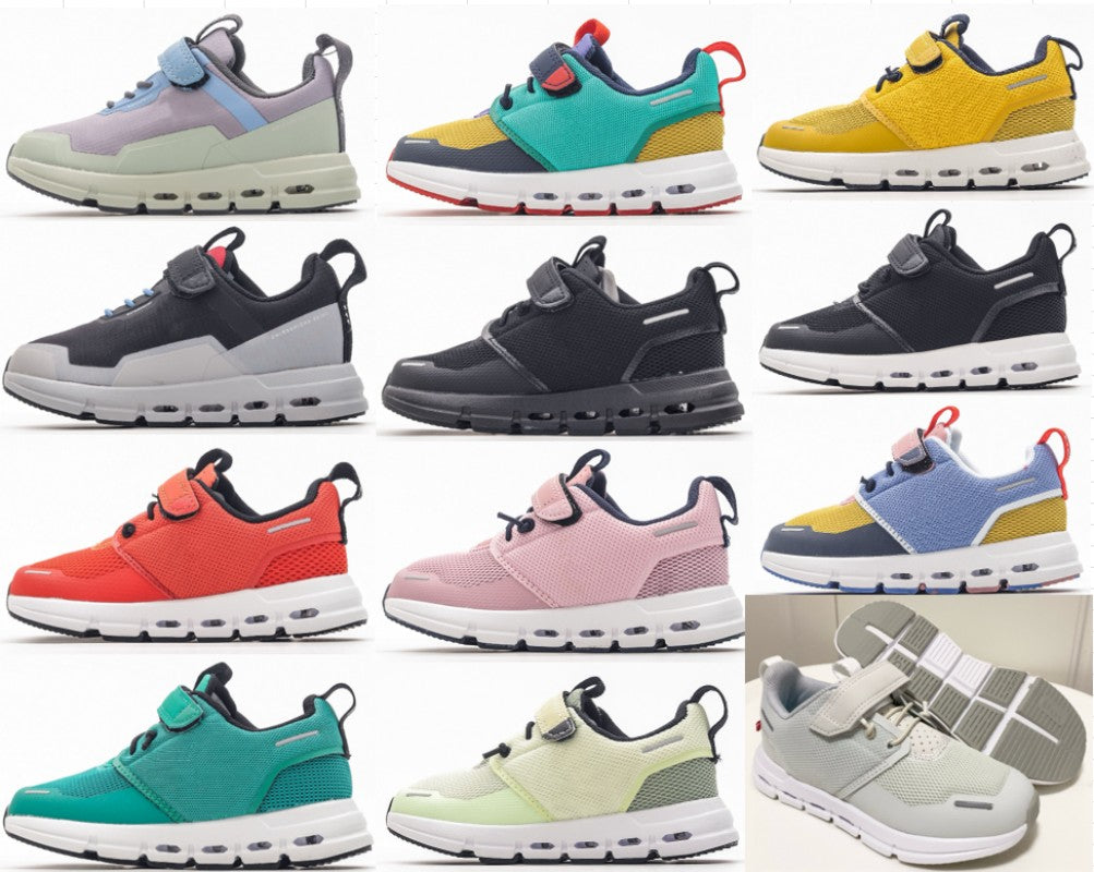 Toddler shoes Sneakers shoes Running Kids Shoes Youth Boys Girls Federer Trainers Infants Kids Designer Shoe Baby Sports Black Pink Blue baby shoes