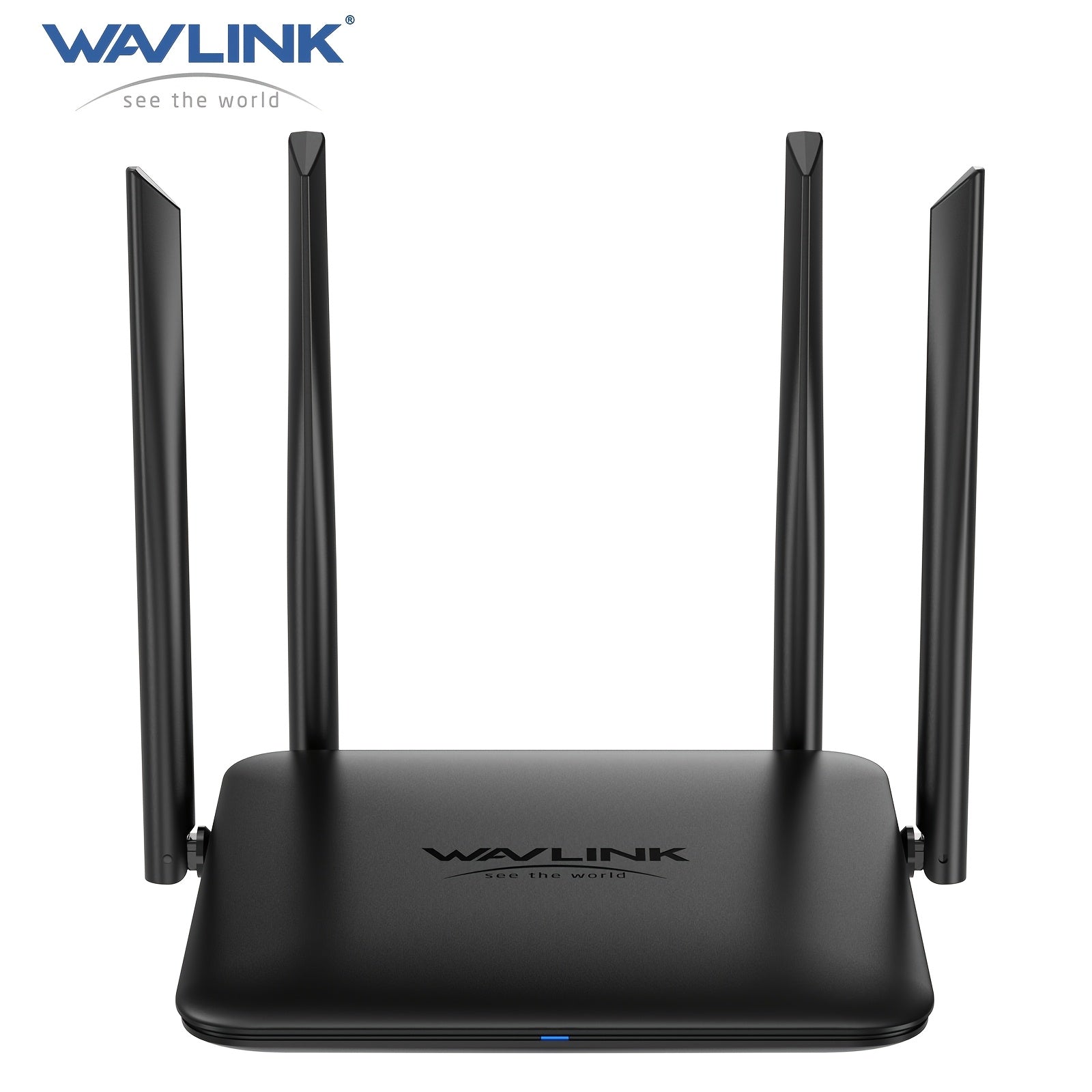 TEMU Wavlink Wireless Dual Band Router (2.4ghz+5ghz), Gigabit Wifi Router For Home & Gaming, -100-1000mbps Wan Port, 2 X 10-100-1000mbps Lan Port,