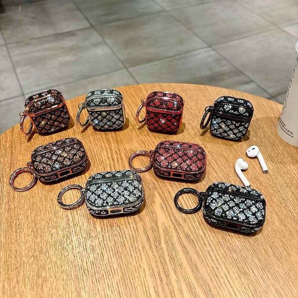 For Airpod Pro 2 3 4 Case Designer Airpods Cases Headphone Accessories High End Luxurys Earphone Package With Keychain Headset apple Airpods