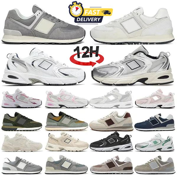 Designer de frete grátis New Balanceshoes Homens Mulheres tênis triplos brancos preto preto verde cinza Mens treinadores esportivos tênis de
