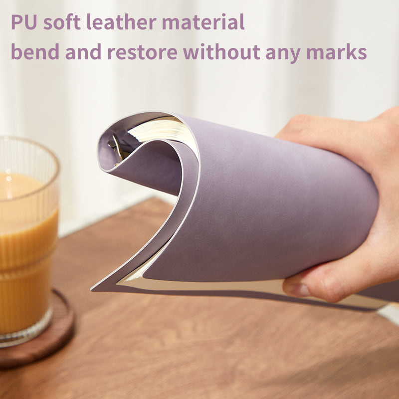 Durable Vegan Leather Flipnotebooks | Assorted Page Sizes A4, B5, A5 Ideal for Workplace Journals