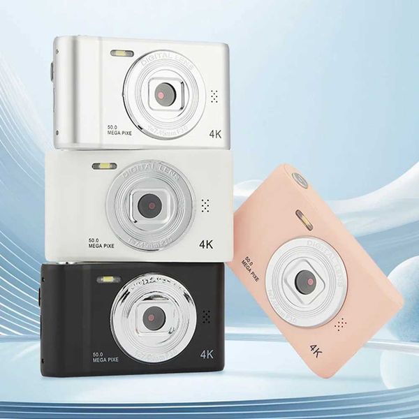 Digital Cameras 4K Digital Camera Auto Focus 50MP Vlogging Camera for YouTube and Anti-Shake Video Camera with Viewfinder Flash Dial 8X Zoom