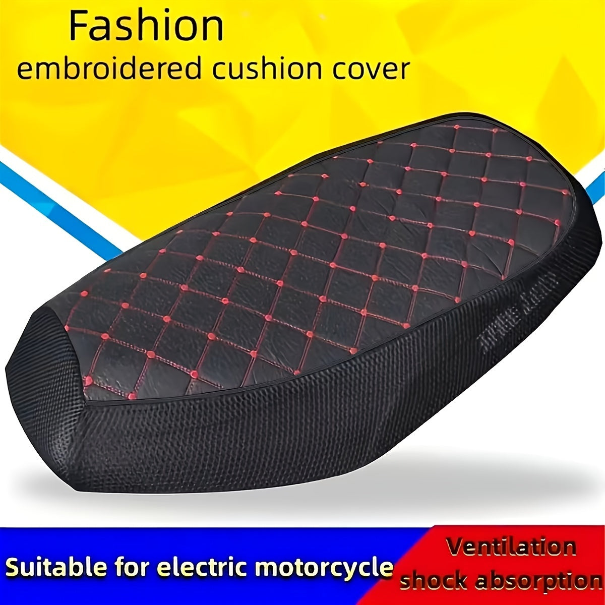 TEMU Universal Quilted Cover For Electric Bikes Suitable For All , Scooter Cover, Sun-resistant Breathable Fabric Cover.