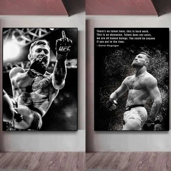 Inspiring Boxing Connor McGregor Professional Boxing Poster Canvas Printing Painting Wall Decoration Art Gym Decoration New W241128