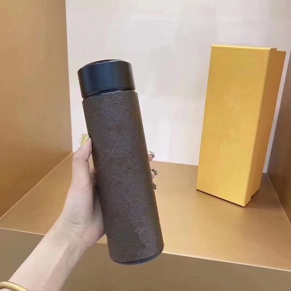Digital Display Insulation Vacuum Flas Stainless Steel Insulated Thermos Cup Coffee Mugs Travel Drink Bottle