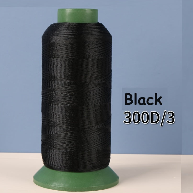 TEMU 1500 Yards Nylon Sewing Thread 300d-3, High-strength For Sofa, Curtains, Denim Crafts - Lightweight Thread