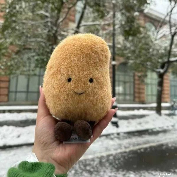 Plush Dolls Jelly Cat 12-22cm Potato Plush Doll Vegetable Soup Doll Cute Kitten Pet Toy Home DIY Decoration Cat Gift Q241019