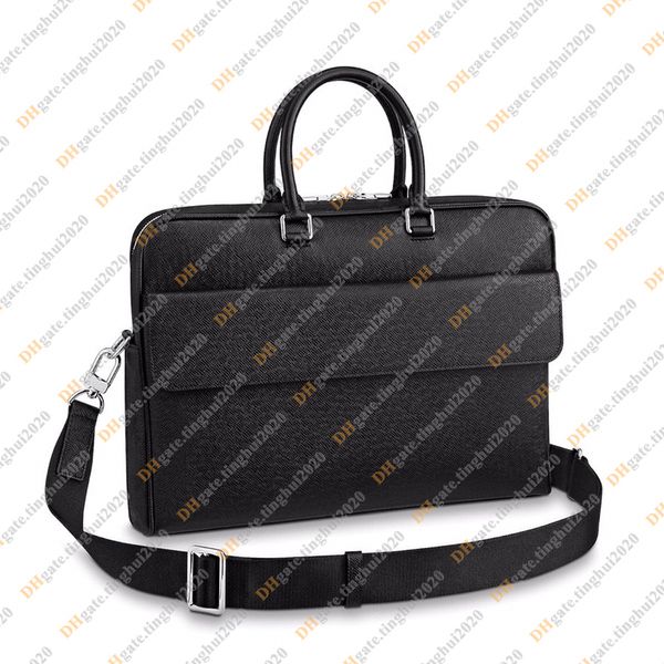 Men Fashion Casual Designe Luxury Alex Bag Business Bag Briefcase Travel Bag Computer Bag Duffel Bag TOTE Handbag TOP Mirror Quality M30440