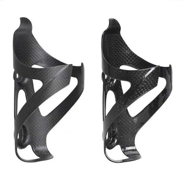 Ultralight bicycle water bottle cage MTB road bicycle water bottle bracket bicycle accessories all carbon fiber belt screws Y240927