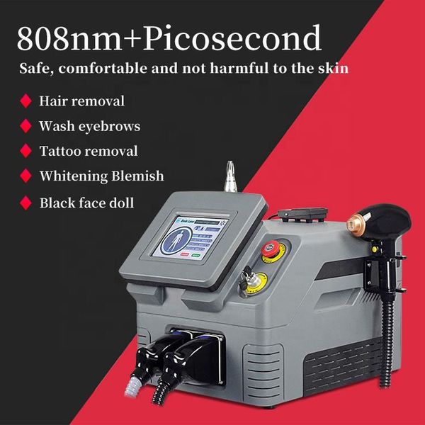 Picosecond Laser pen Painless nd yag Ice Cool Permanent diode hair removal machine picosecond laser tattoo Beauty machine qswitch