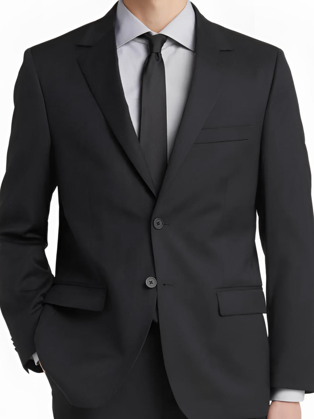 Seasonal Student Fashion K1151 Men&#039;s Korean Dress Classic Single Tone, Great for Youthful Outfits