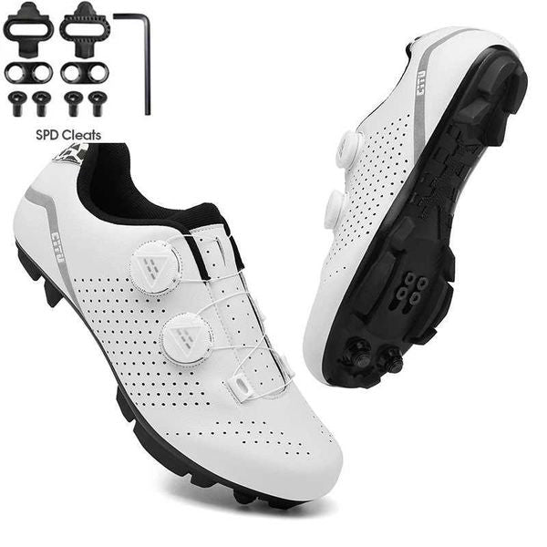 Men MTB Footwear Dirt Road Bike Shoes Women Off-road Mountain Bicyc Shoe Self-locking Cycling Shoes Flat Speed Cycling SneakerXJ241121