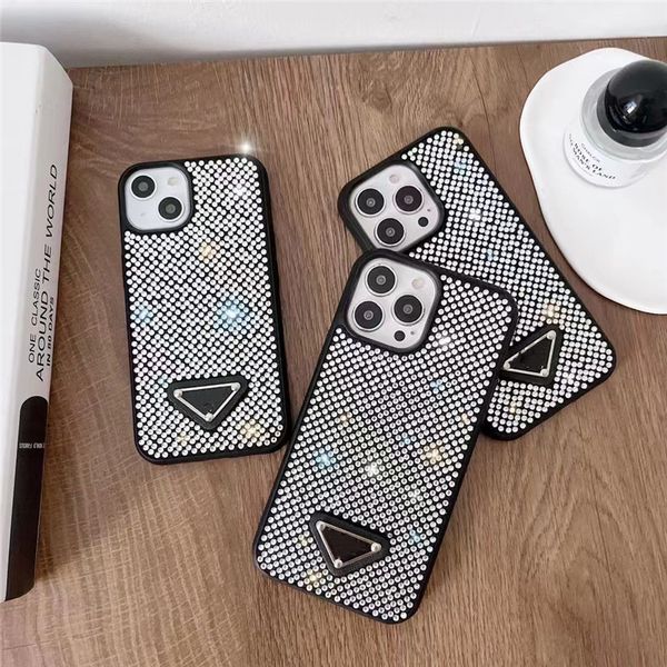 Phone Case Luxury Glitter iPhone cases 14 Pro max case 13PRO 13 12PROMAX 12 11 Fashion Designer Bling Sparkling Rhinestone Diamond Jewelled