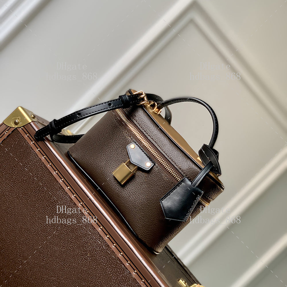 Crossbody bags Handbag Cosmetic Bag 10A Pouch Cowhide Mirror 1:1 quality Designer Luxury bags Fashion Clutch bag Shoulder bag For woman With Gift bo