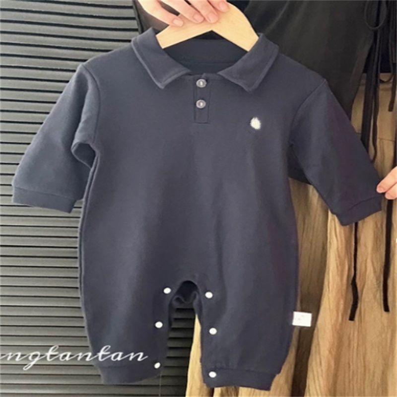 w409 Designer Kids Clothing Sets Baby Rompers Long Sleeve Newborn infant Climbing Clothes Pajama Cotton Girl Boy Jumpsuit Outfits