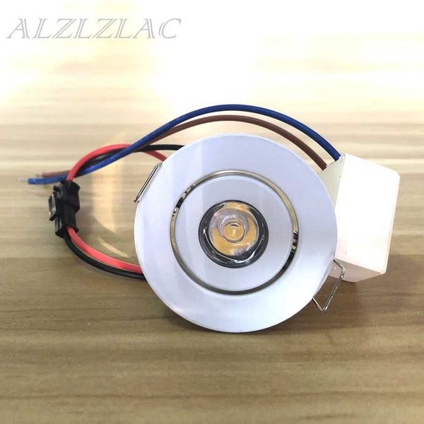 Mini spotlight LED tube light dimmable 1W 3W 12V 24V embedded LED ceiling tube light for cabinet jewelry display 220V 110V CL240830