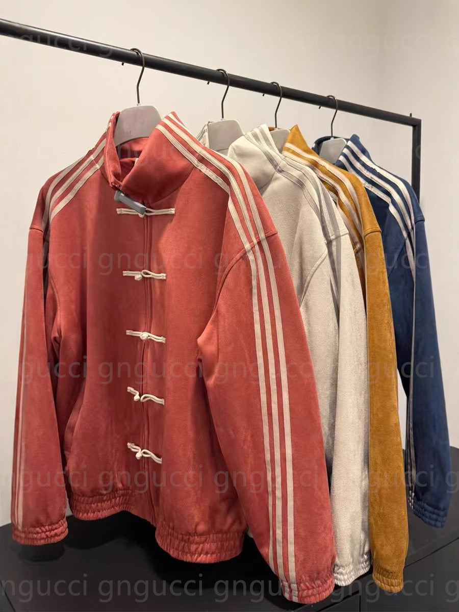 Mens Jackets High quality Lines Designer Jacket Coat Winter Autumn Outerwear Stylist Men Women Windbreaker Single Button Jackets Mens Coats Jackets