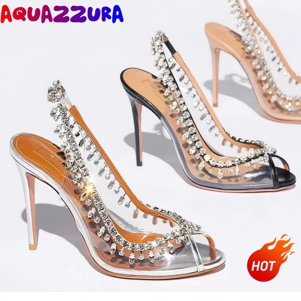 Designer Temptation Crystal Sandal 105 woman almond shaped gems dance shoe women Leather heels Made in Italy womens Crystal mirrored leather