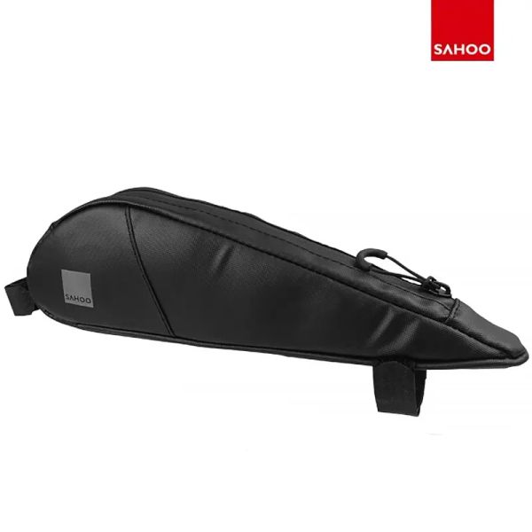 Sahoo Bicycle Top Frame Bag Cycling MTB Road Bike Scooter Cross Rail Beam Upper Tube Pannier Storage Pouch 122052