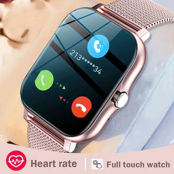 Smart Watch Men Women Gifts 1.83&#039;&#039; Full Touch Screen Sport Fiess Tracker Smartwatch BT Call Digital smarthwhatch