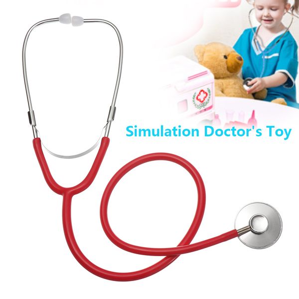 Kids Stethoscope Toy Tool Simulation Doctor&#039;s Toys Family Parent-Child Games Imitation Plastic Stethoscopes Accessories 1119
