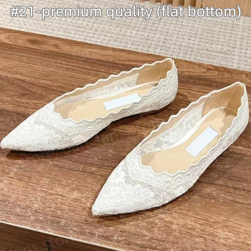 Women&#039;s High Heels with Heart Shaped Water Drill Fashion Designer Sandals Women&#039;s Slippers Festival Gifts