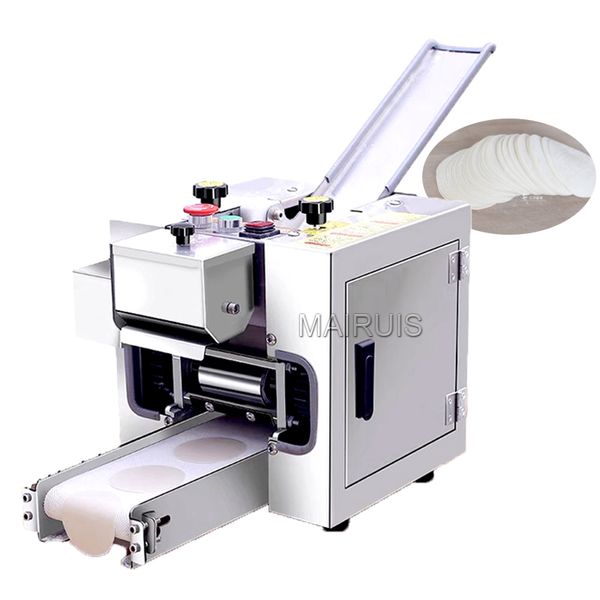 Commercial Steel Dumpling Wrapper Machine Auto Pasta Roll Press Dumpling Maker Electric Ravioli Skin Machine With Mould 220V110V