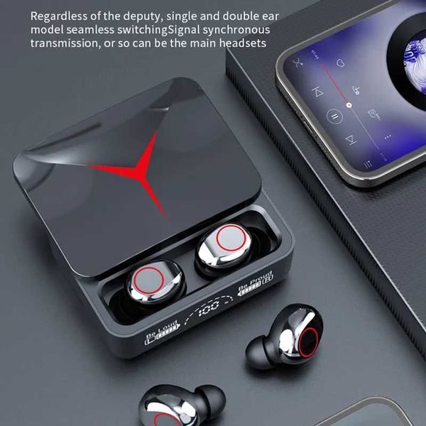 Cell Phone Earphones M90 Wireless Headphones TWS Bluetooth Touch Control Earphones Sport Earbuds Hifi Stereo Gaming Headset With Mic For Sma