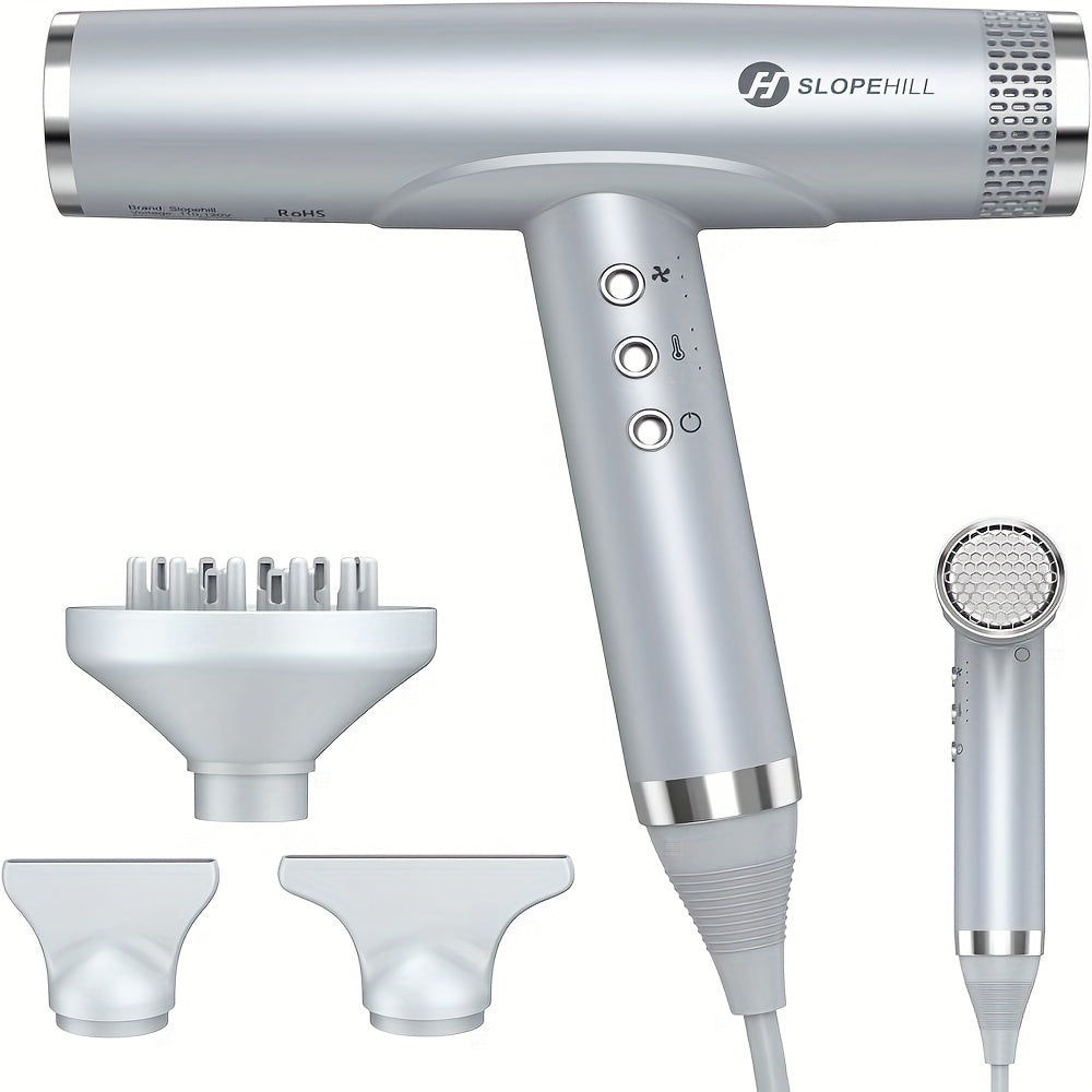 TEMU Silvery Hair Dryer