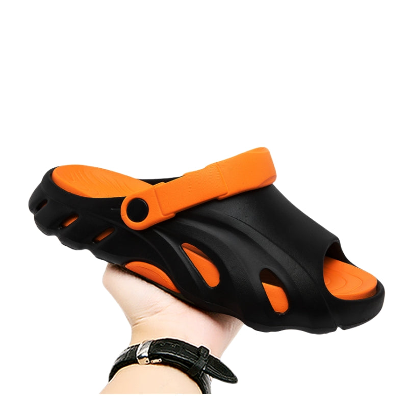 NEW Men&#039;s Outdoor Sandals Slippers Beach Comfortable Slides Soft Sole Clogs Men Casual Shoes Garden Shoes 2024 Men Beach Sandals