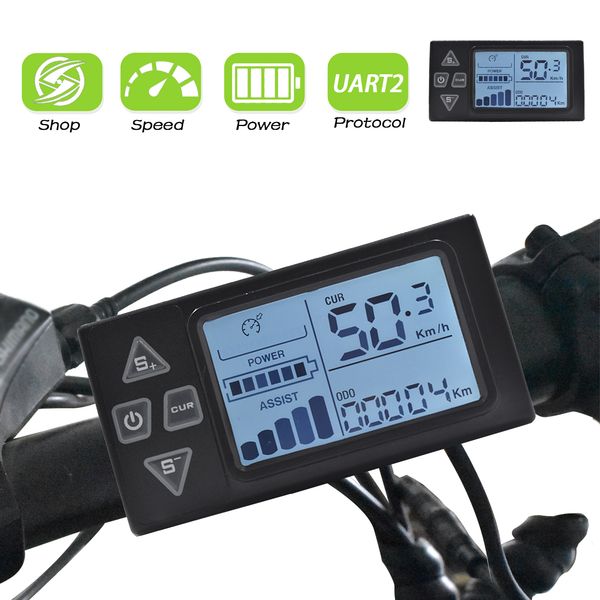HD S861 GPS Screen for Electric Bikes and Scooters - Compact Design with Intuitive Navigational Features Ebike Display