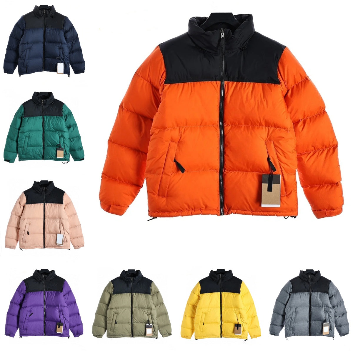 Designer Puffer Jacket Winter Mens Down Jacket Luxury Men Women Coat Fashion Outdoor Keep Warm Parkas Zipper Stand Collar Short Down Outwear Top