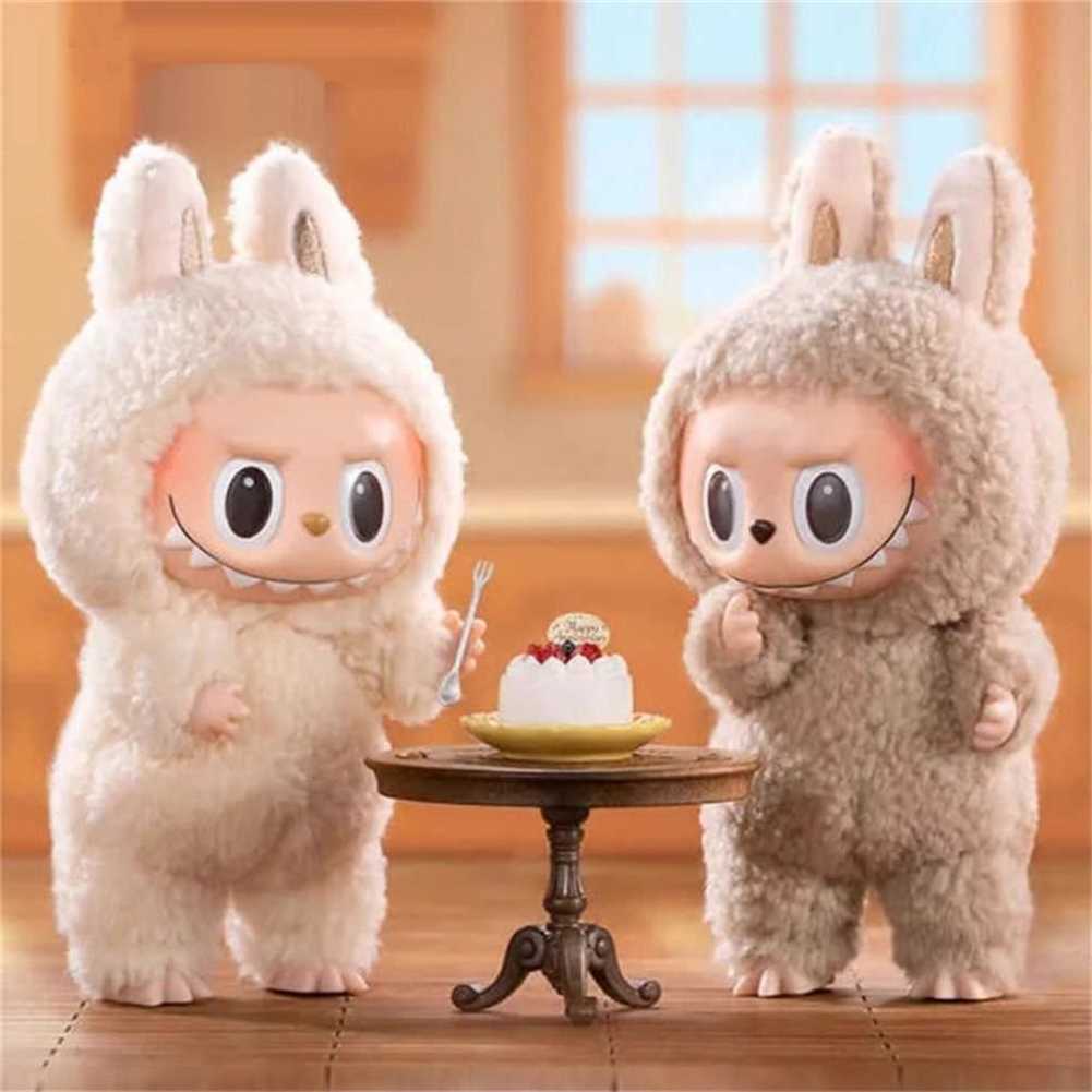 70% off wholesale THE MONSTERS Heartbeat aron Labubu Vinyl Blind Box Plush Doll Handmade Pulling Cloth Pendant 10A Quality Online