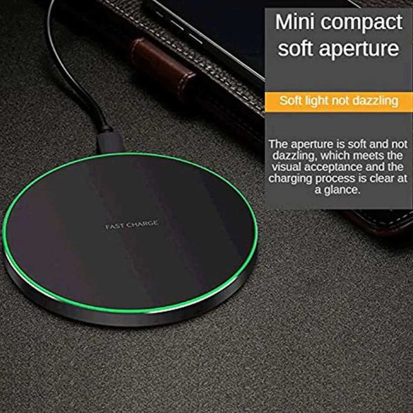 100W Wireless Charger Pad for iPhone 15 14 13 12 11 Pro Max X Samsung Phone Chargers Induction Fast Charging Dock Station M240731