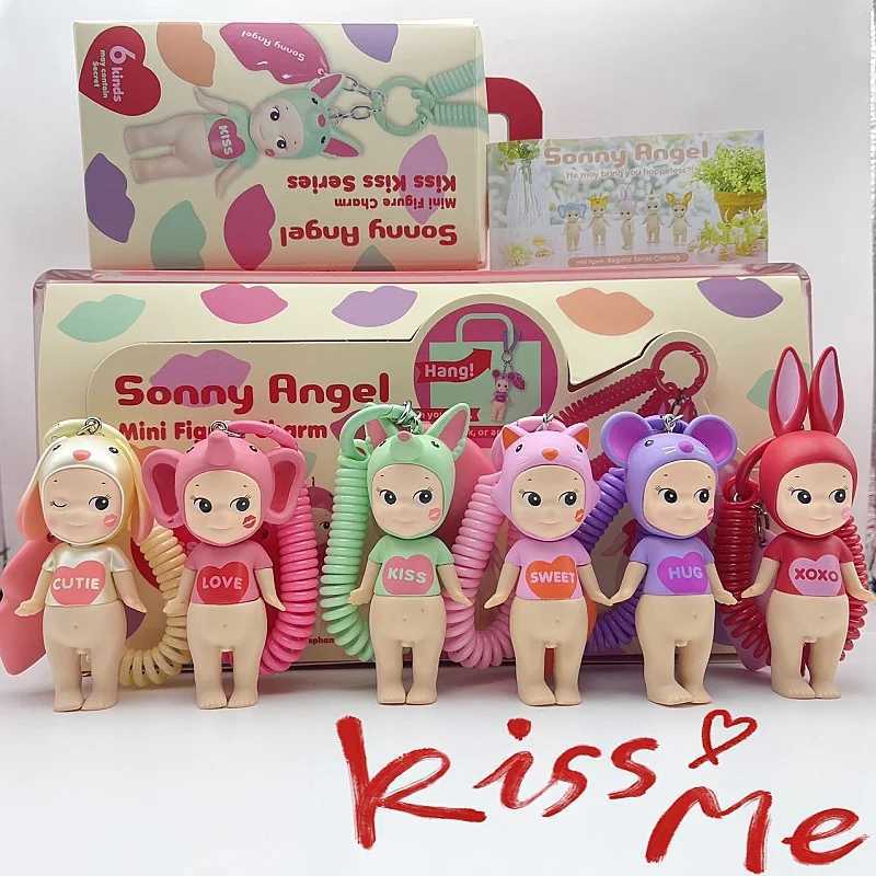 2025 New Sonny Angel Kiss Series Blind Box Kawaii Dolls Character Decoration Mini Figure Birthday Gift High-Quality Replica S25611