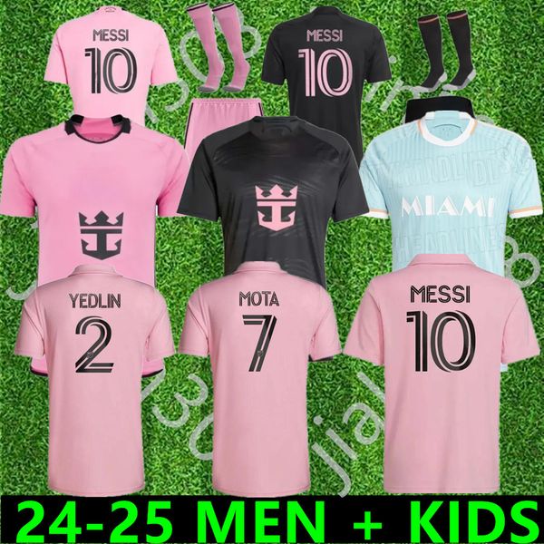 new 2024 SUAREZ MESSIS FC Inter Miami Football Shirts Soccer Jerseys 24 25 MATUIDI HIGUAIN TRAPP PELLEGRINI PIZARRO CARRANZA PIREZ Men Kids
