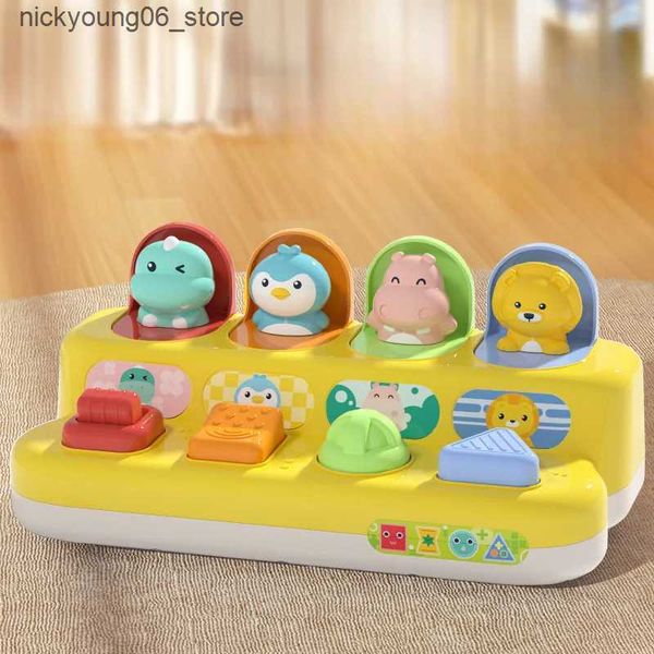 Baby Toy Interactive Activity Pop Up Toy for Babies Cause and Effect Toy Baby Development Games Montessori Educational Learning Toys L240910