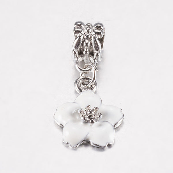 Tibetische stil legierung emaille europäische baumeln charme