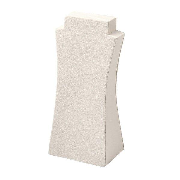 Expositores de joyas y collares de terciopelo con forma de cuerpo humano