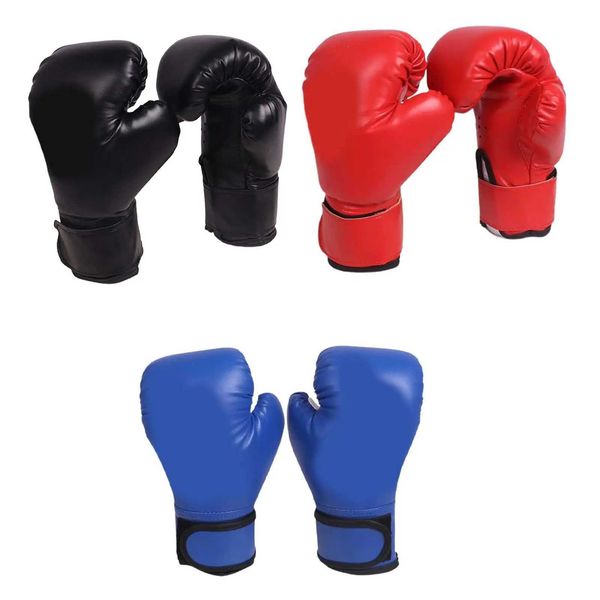 Kids Boxing Gloves Punch Mitts Children PU ather Home Gym Sparring GlovesXJ241028