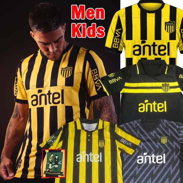 24 25 Uruguay Penarol Soccer Jerseys J.CABRERA SILVERA 2024 2025 Club Atletico Penarol football shirts F.BATISTA J.BAEZ F.AVENATTI SOSA P.MI
