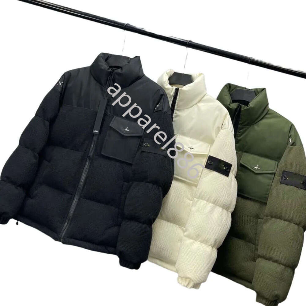 luxury Jackets Mens Designer Man Coat fashion Cotton Stand Collar zipper Windbreakers Thick warm Coats Tops Outwear parka winterjacket Puffer Jacket
