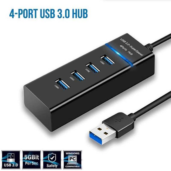 USB Hub 5Gbps High speed USB Hub with 3+ports for PC computer accessories docking station adapter with 4 ports Hab splitter 3.0 CL240905