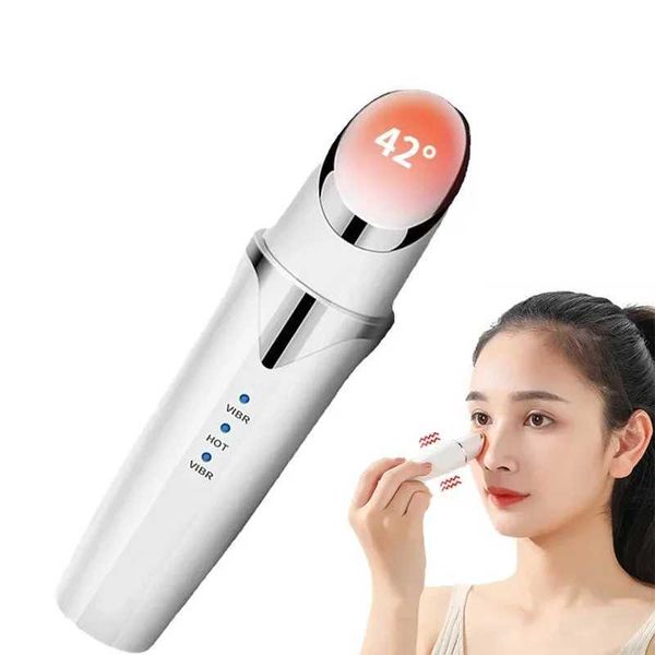 Dispositivos de beleza de olho térmico Fade Black Circle Anti Wrinkle Beauty Pen Eye Cream Introdução 42 Ferramentas de massagem de vibração