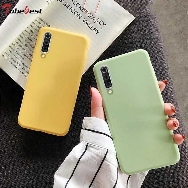 Hot Sale Designer Phone Case For Galaxy A10 A10E A20E A20 A30 A40 A50 A60 A70 A9 2018 A750 Candy Color Matte TPU Cover T241209