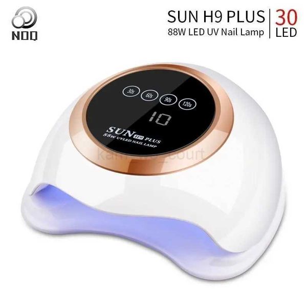 NOQ SUN H9 Plus Max60W LED 30Leds UV Lamp For Nails With LCD Display Manicure Drying Gel Polish Nail Art ToolsM240729