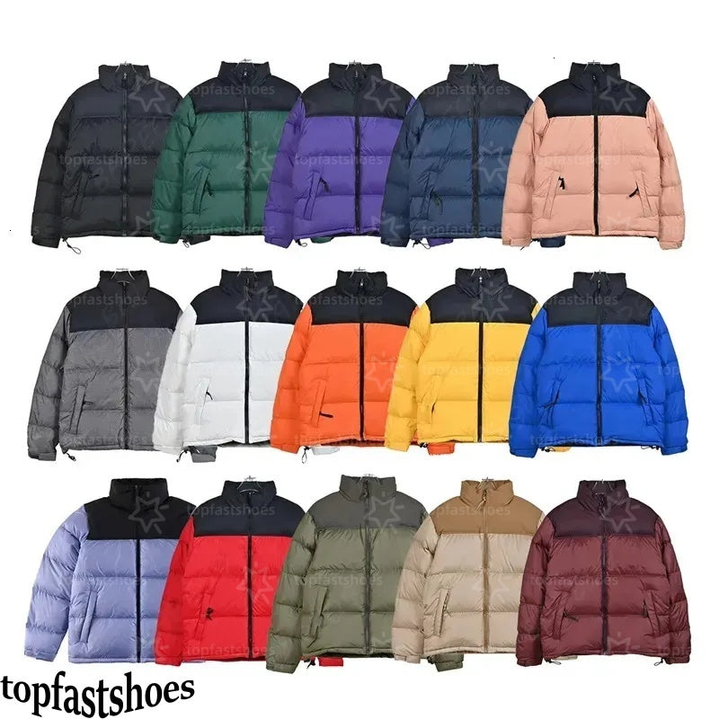 Mens windproof puffy coat parka winter jacket fashion overcoat down puffer jackets outerwear outdoor designer coats streetwear windbreaker windproof