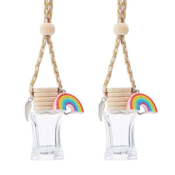 Car Hanging Air Freshener Glass Bottles